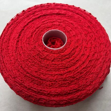 Plasa elastica alimentara rosie - 18 cm - 50 m